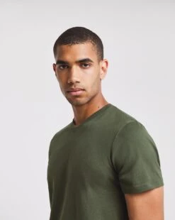 V-Neck T-shirt Long -Jacamo Shop x08ox980782w