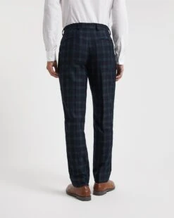 Tonal Tartan Check Suit Trousers -Jacamo Shop x08pn145502w