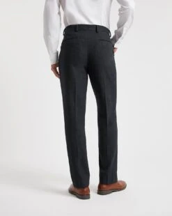 Navy Donegal Tweed Suit Trouser 6 Navy Donegal Tweed Suit Trouser -Jacamo Shop x08pn193707w