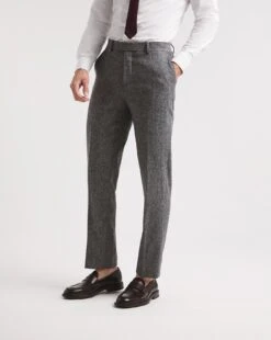 Charcoal Donegal Tweed Suit Trouser 9 Charcoal Donegal Tweed Suit Trouser -Jacamo Shop x08pn224738w