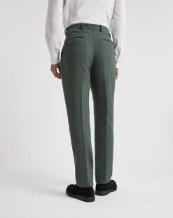 Green Donegal Tweed Suit Trouser -Jacamo Shop x08pn358504w