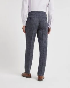 Warm Handle Pow Check Suit Trouser -Jacamo Shop x08pn481502w