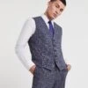 Warm Handle Pow Check Waistcoat