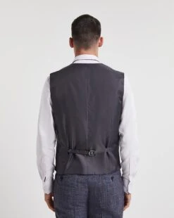 Warm Handle Pow Check Waistcoat -Jacamo Shop x08pn495503w