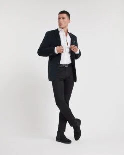 Navy Fine Needle Cord Blazer -Jacamo Shop x08pn584503w