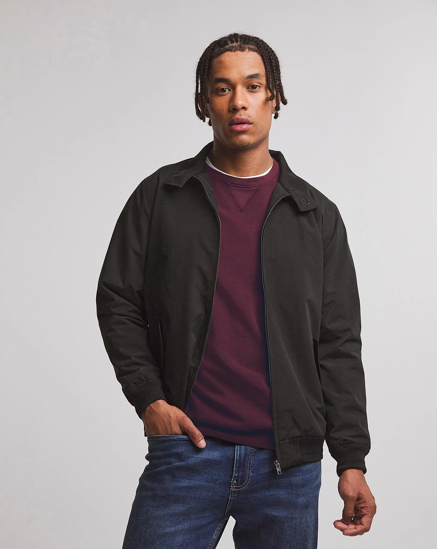 Black Harrington Jacket 1 Black Harrington Jacket