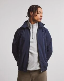 Navy Harrington Jacket