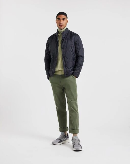 Onion Quilt Padded Shacket -Jacamo Shop x08rw062736w