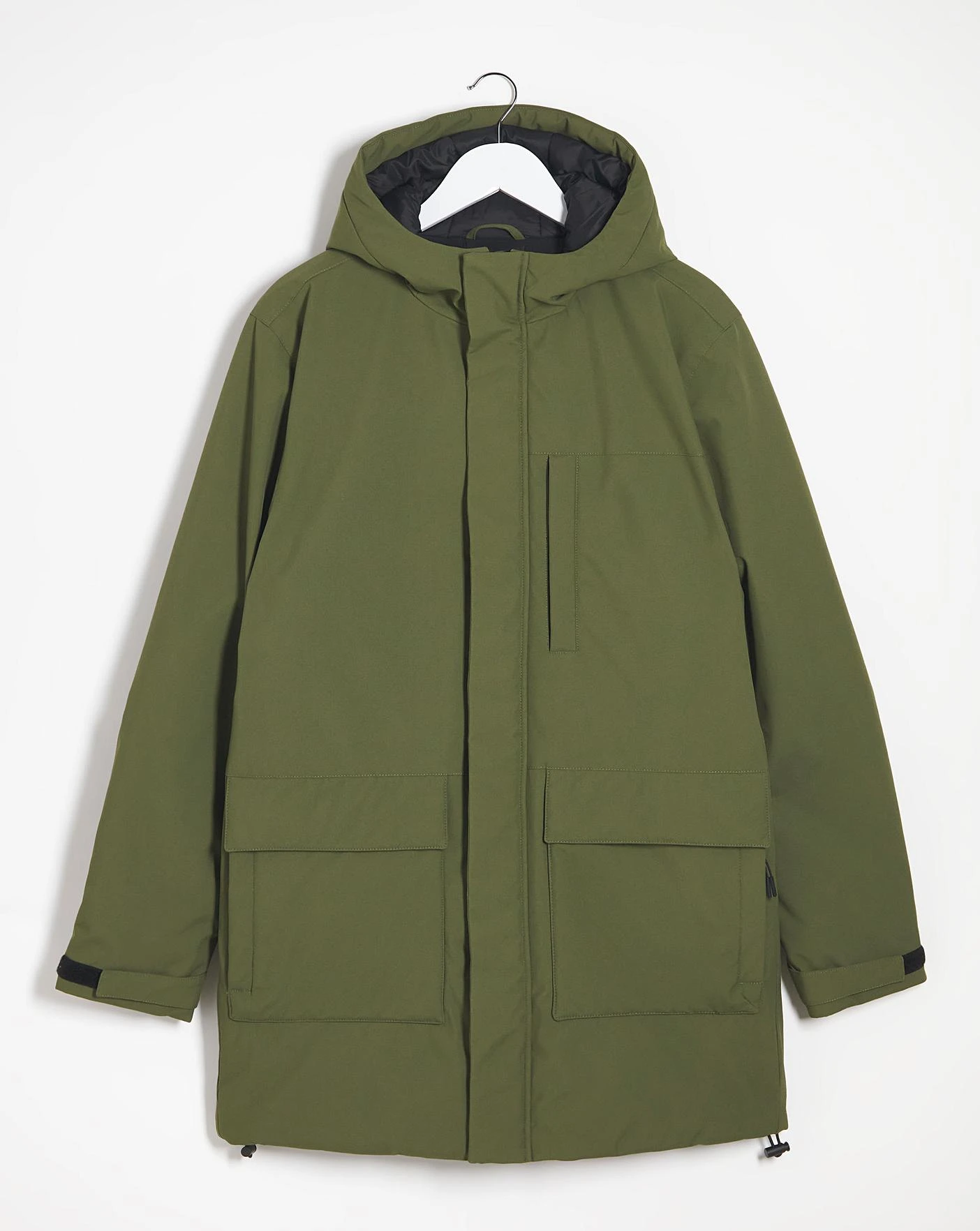 Khaki Padded Parka 2 Khaki Padded Parka - Image 2