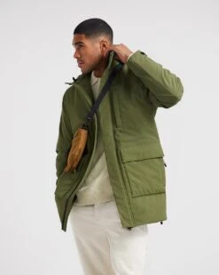 Khaki Padded Parka