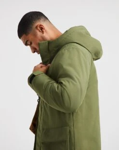 Khaki Padded Parka 7 Khaki Padded Parka -Jacamo Shop x08rw194734w