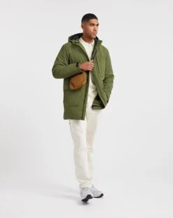Khaki Padded Parka 9 Khaki Padded Parka -Jacamo Shop x08rw194735w