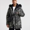 Camo Printed Premium Parka