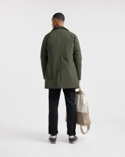 Khaki Padded Mac Coat 8 Khaki Padded Mac Coat -Jacamo Shop x08rw233736w