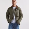 Khaki Cotton Wax Jacket