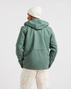 Khaki 4 Pocket Hooded Cotton Jacket -Jacamo Shop x08rw248708w