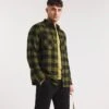 Double Pocket Check Flannel Shirt LS