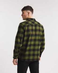 Double Pocket Check Flannel Shirt LS -Jacamo Shop x08vm226738w