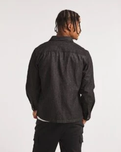 Blackwash Denim Worker Shacket -Jacamo Shop x08vm228774w