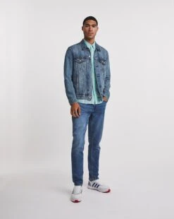 Short Sleeve Stripe Shirt -Jacamo Shop x08vm294706w