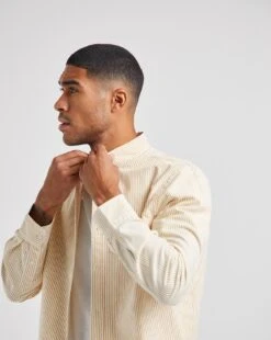 Long Sleeve Stripe Oxford Shirt -Jacamo Shop x08wv997707w