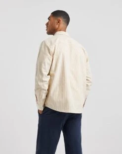 Long Sleeve Stripe Oxford Shirt -Jacamo Shop x08wv997708w