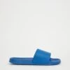 Blue Basic Sliders Wide Fit