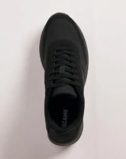 Black Lace Up Trainer Extra Wide -Jacamo Shop y01lj787736s