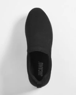 Black Slip On Shoe Wide Fit -Jacamo Shop y01lj855707s