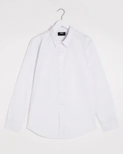 White Long Sleeve Formal Shirt Reg -Jacamo Shop y01mw622500c