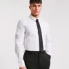White Long Sleeve Formal Shirt Reg