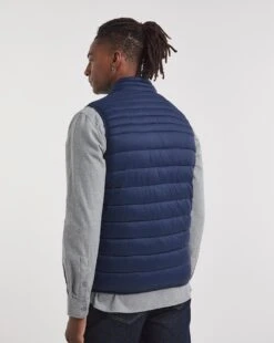 Navy Lightweight WR Padded Gilet -Jacamo Shop y08ab707736w