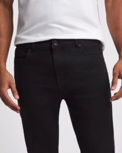 Black Skinny Fit Stretch Jeans -Jacamo Shop y08ak732753w