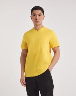 V Neck T-shirt Long