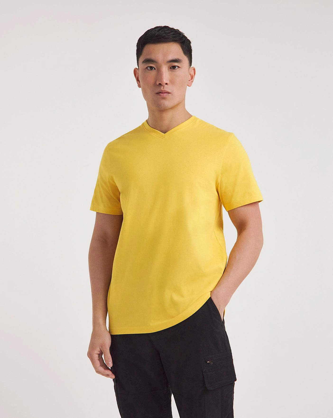 V Neck T-shirt Long 1 V Neck T-shirt Long