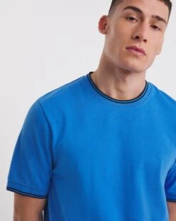 Pique T-shirt Long -Jacamo Shop y08gw404737w