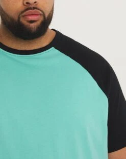 Raglan T-shirt Long -Jacamo Shop y08gw621736w