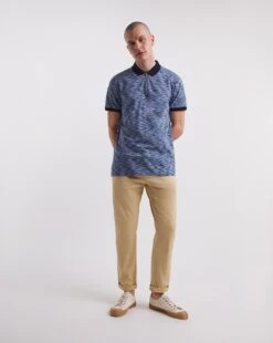 Space Dye Polo Long