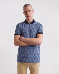 Space Dye Polo Long -Jacamo Shop y08gw819737w