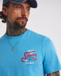 Spring Break Graphic T-shirt -Jacamo Shop y08hi098737w