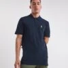 Pineapple Embroidered Polo Long