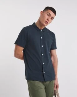 Heavyweight Button Through Polo Long