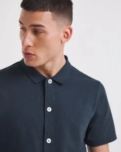 Heavyweight Button Through Polo Long -Jacamo Shop y08hi769737w