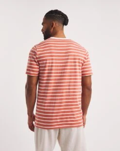 Bretton Stripe T-shirt Long -Jacamo Shop y08hi792728w