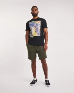 Santa Monica Graphic T-shirt -Jacamo Shop y08hi910727w