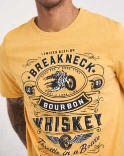 Whiskey Graphic T-shirt -Jacamo Shop y08hi952708w