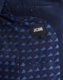 Navy Regular Fit Stretch Suit Jacket Sh -Jacamo Shop y08ka039736w 1