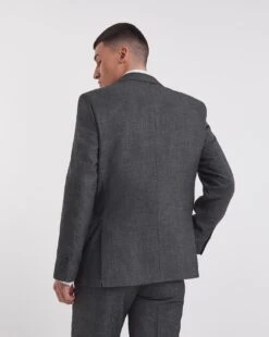 Charcoal Regular Fit Stretch Suit Jacket -Jacamo Shop y08ka085738w