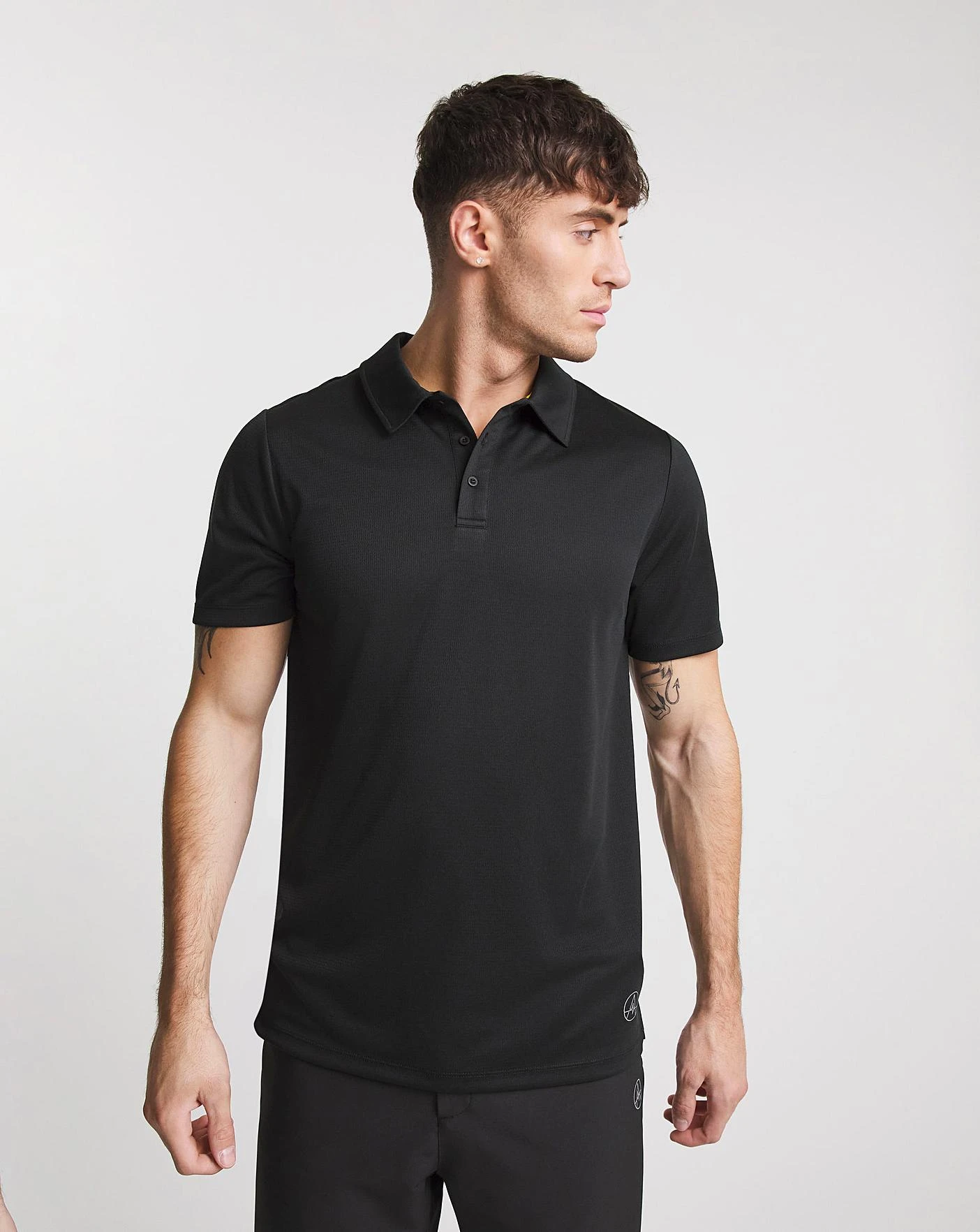 Jacamo Active Training Golf Polo Long 1 Jacamo Active Training Golf Polo Long