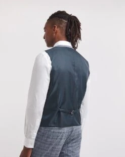 Richard Textured Suit Waistcoat -Jacamo Shop y08lf626708w